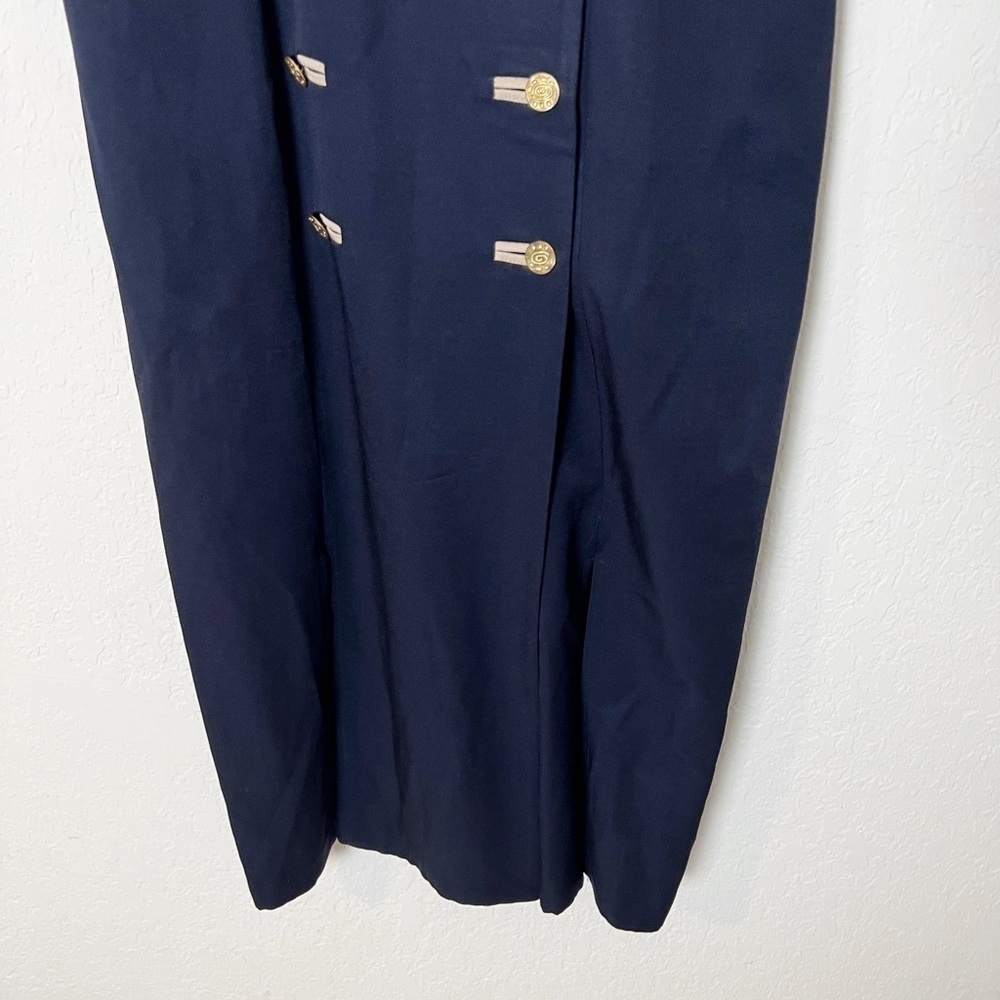 Danny & Nicole Vintage Long Blazer Dress - Picture 3 of 11